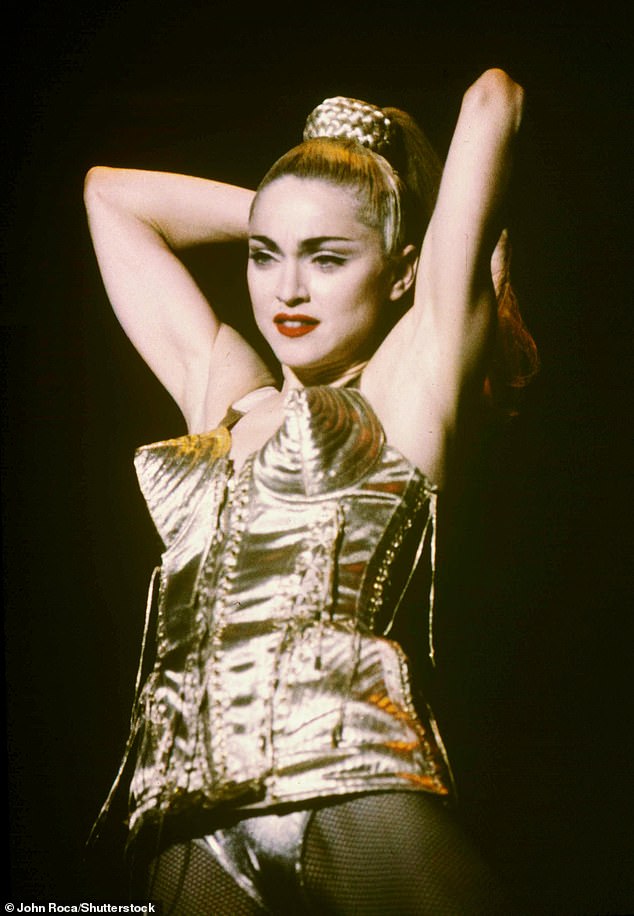 Madonna, pictured in the 1980s. Chappell has been compared to the Queen of Pop on her rise to stardom