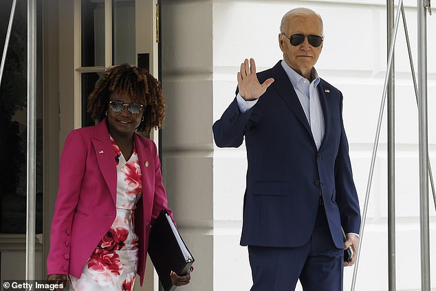 White House Press Secretary Karine Jean-Pierre may be looking for advice from herself four years ago as her boss Joe Biden's campaign continues to crumble