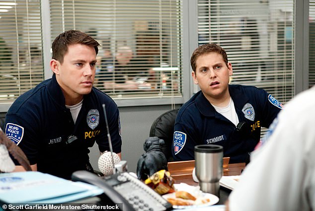 Jonah Hill and Channing Tatum play two police officers in blockbuster 21 Jump Street