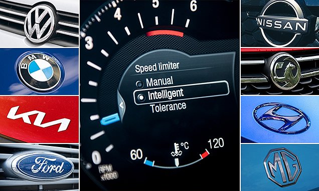Which car makers WILL put automatic speed limiters in UK models this month? Each brand