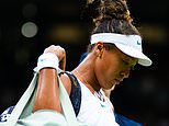 Naomi Osaka fights back tears as she admits she 'didn't feel fully confident' in herself in Wimbledon defeat to American rising star Emma Navarro