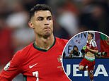 Cristiano Ronaldo at risk of UEFA probe as he's accused of 'ambush marketing' at Euro 2024 - with ex-Arsenal star Nicklas Bendtner being punished for a stunt 12 years ago