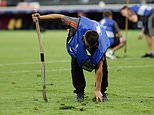 Revealed: The reasons behind Euro 2024's pitch problems after England struggled against Slovakia and one nation claimed that 'the grass died on their practice pitches'