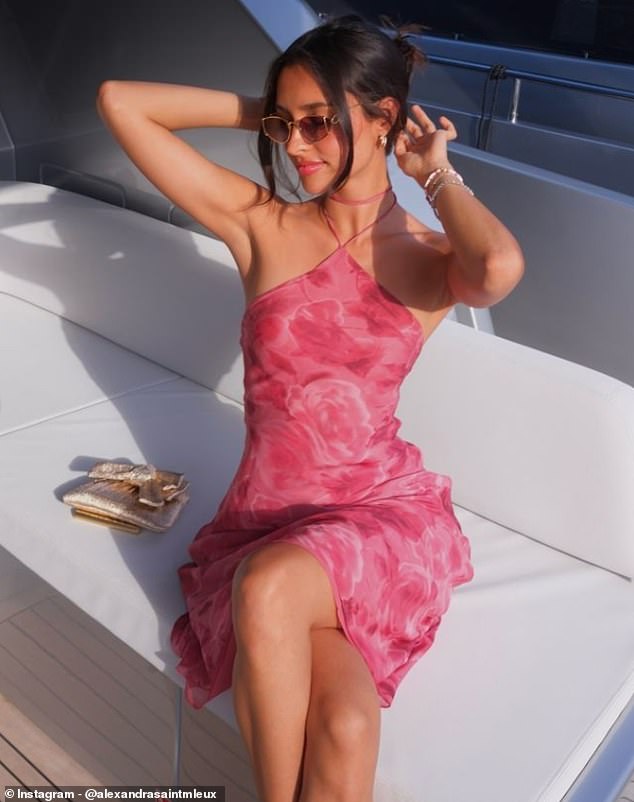 Her glamorous videos are the hallmark of an F1 WAG with her feed full of luxury travel locations, designer outfit fit checks and the odd few on glamorous yachts
