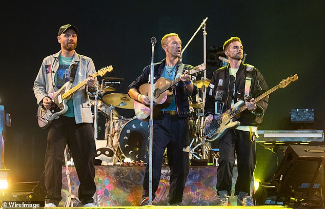 Coldplay, pictured at Glastonbury, recently settled a court case with their former manager