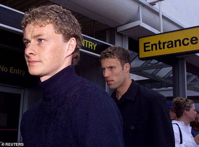 Ole Gunnar Solskjær and Ronny Johnsen were spotted arriving in Dublin Airport for David's wedding, with the former going onto manage Manchester United from 2018 to 2021