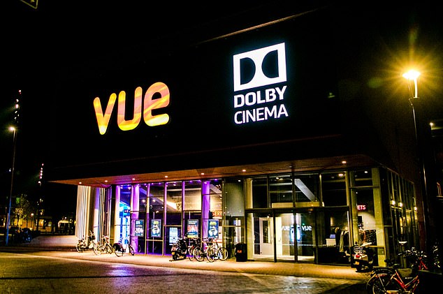 Empty seats: Cinema group Vue has suffered in recent years as it faces a slow comeback from the pandemic - worsened by the Hollywood actor and writers’ strike