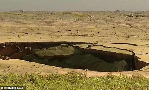 Central Florida has been dubbed 'Sinkhole Alley' after becoming notorious for the dangerous phenomenon where the ground suddenly collapses