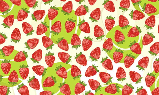 Only the ultra-observant can spot the strawberry without a stem in 15 seconds... did YOU