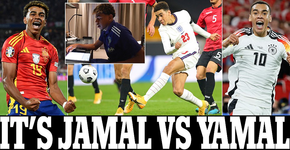Euro 2024 quarter-finals kick off with the battle of the wonderkids Jamal Musiala, 21, and