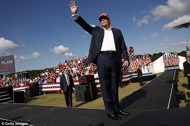 Trump held a post-debate rally in Chesapeake, Virginia on June 28