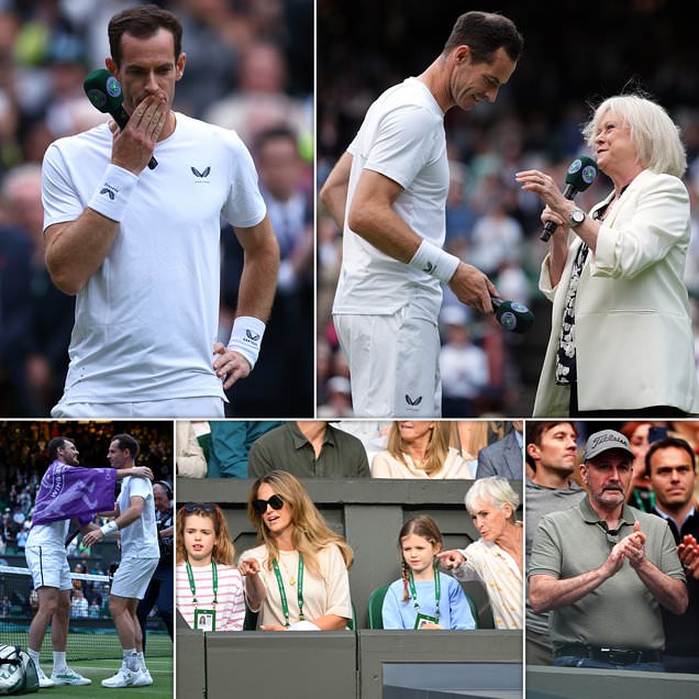 'I don't want to stop': Tearful Andy Murray says injuries have taken their toll in