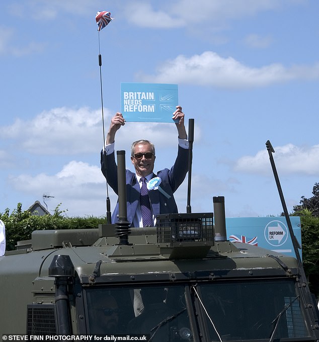 And in a sign of the collapse in support for the Tories on the right the official exit poll suggests as many as 12 other candidates could join him.