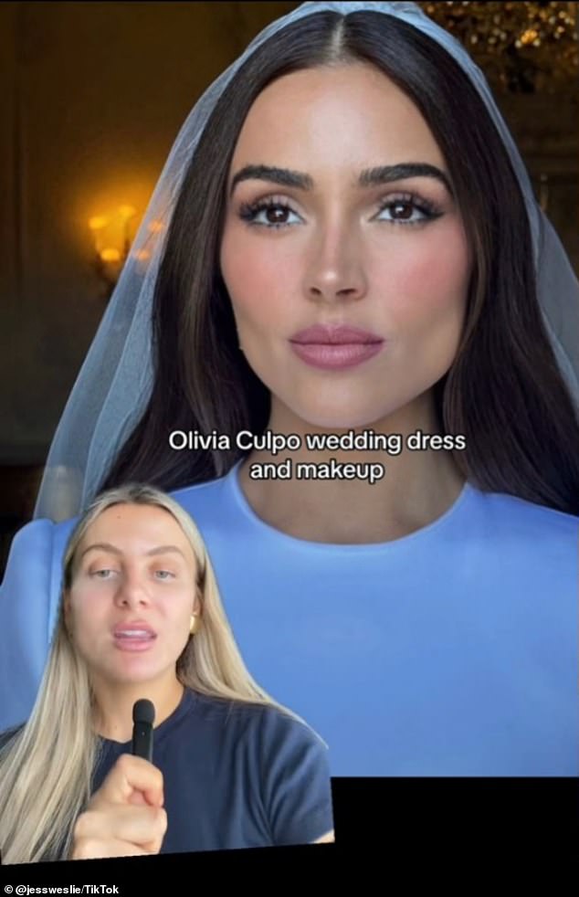 After tying the knot with NFL star Christian McCaffrey over the weekend , the model, 32, faced criticism for her wedding look and once again defended herself when called a 'pick-me'