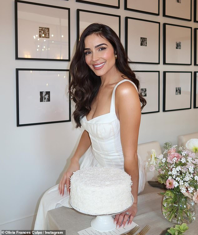 Olivia Culpo 's wedding look was slammed again, but this time it was another critic blasting her makeup look