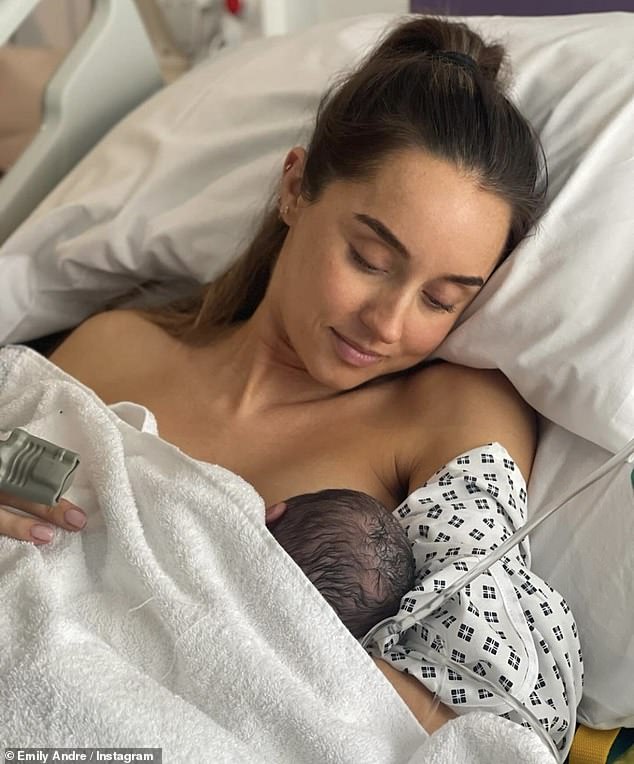 Emily and Peter welcomed their third child, Arabella, at the beginning of April