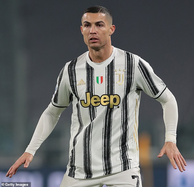 Even with a buzz cut, Ronaldo's iconic features were on display during 2020 in Turin