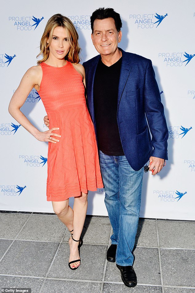 Stambler used to date Charlie Sheen; seen at Project Angel Food's 23rd Annual Angel Art ART=LOVE Benefit Auction at NeueHouse Hollywood in 2018