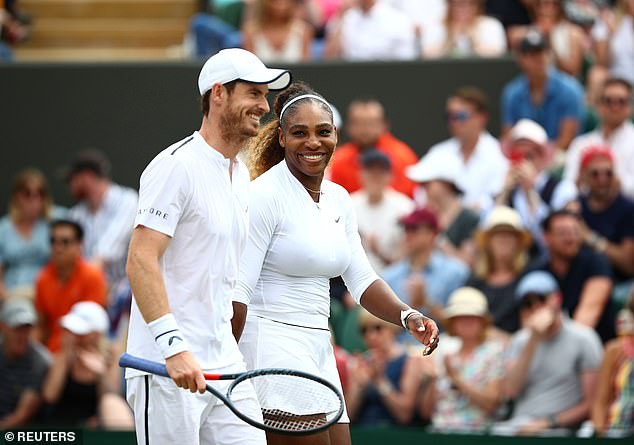 Williams and Murray teamed up in 2019 to form a mixed doubles pairing at Wimbledon