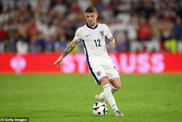 Kieran Trippier is clearly impacted by his role but has done okay as a right footed left back