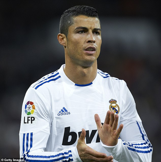 Ronaldo earned a big-money move to Real Madrid for a then-record £80million fee
