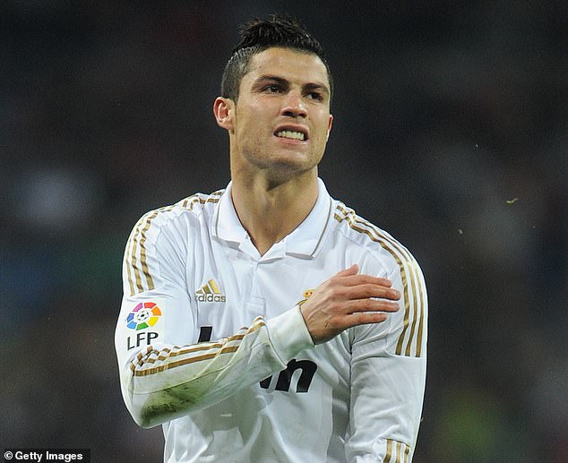 His features continued to change with Ronaldo believed to have received Botox injections