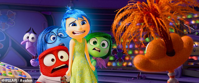 The sequel to Inside Out came in second with $7.2 million on July 4th