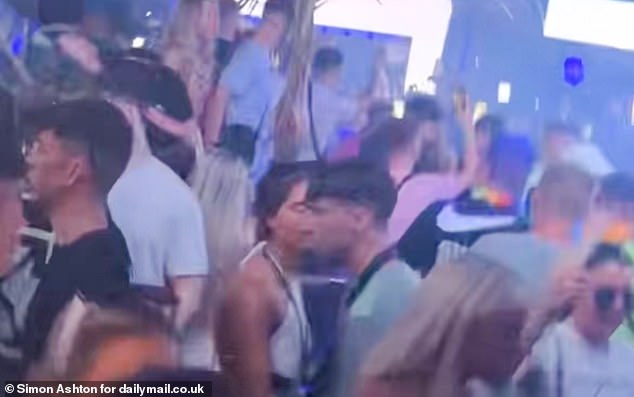 Jay was seen dancing in a Playa de las Americas club with friend Lucy before he disappeared