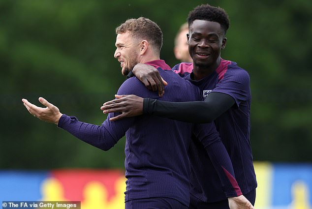 Kieran Trippier and Bukayo Saka are set to start as wing-backs for the big match on Saturday