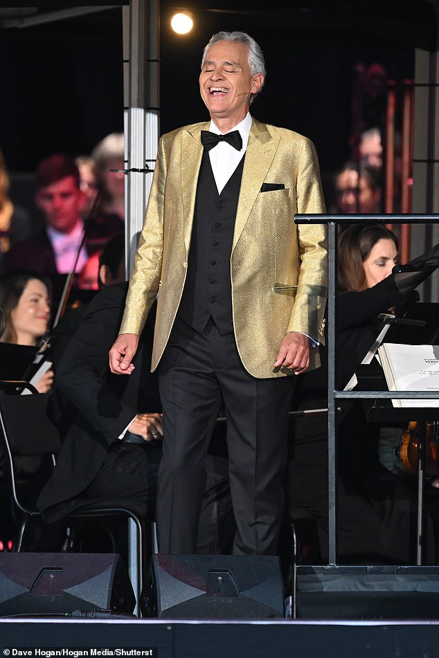The main headliner at BST Hyde Park on Friday was Italian tenor and three-time Grammy Award winner Andrea Bocelli