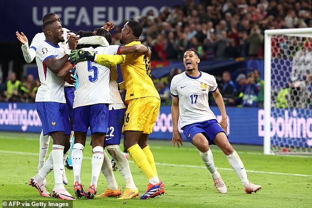 France booked their place in the Euro 2024 semi-finals after beating Portugal on penalties