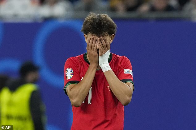 Joao Felix missed the crucial penalty for penalty for Portugal which, in turn, sent them home