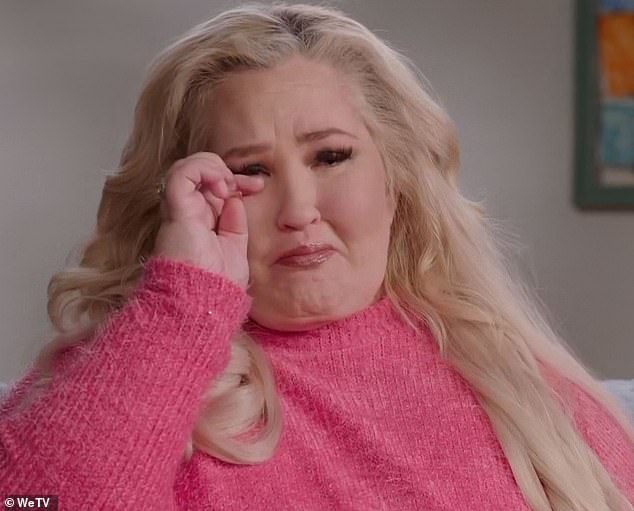 Anna 'Chickadee' Cardwell 's devastated family attempt to pick up the pieces after her death of cancer at 29, on the latest episode of Mama June: Family Crisis; June pictured