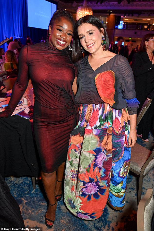 Attending the star-studded event at The Grosvenor House Hotel in London, the group were joined by the likes of Clara Amfo and Jessie Ware