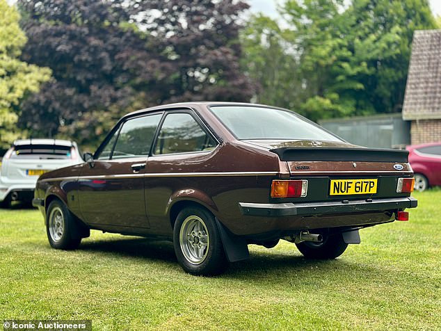 Registration 'NUF 6I7P' is the only UK-spec MkII Escort RS2000 with this paint and featuring an auto transmission. It has covered just 44,500 miles, having been displayed in Ford's heritage centre and hidden away for the best part of two decades. In August, it will go to auction and sell for a price predicted to be in the region of £50,000 to £60,000 - well above average value