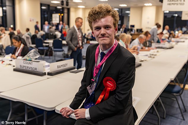 He is Britain's first MP to be born in the 21st century after beating ex-minister Shailesh Vara, his 63-year-old Tory opponent, by just 39 votes on Thursday