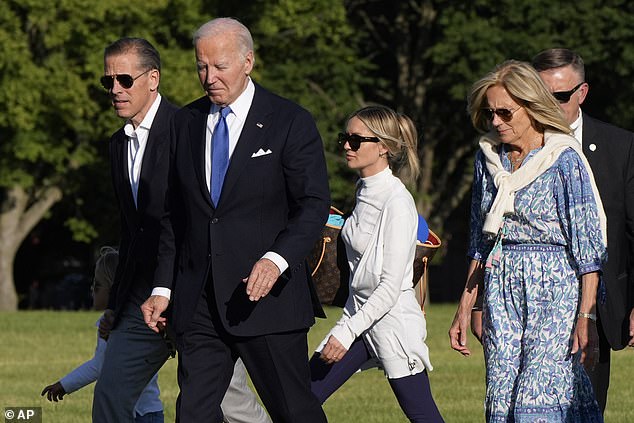 Joe Biden's closest family visited the White House over the past week to console him after the debate and plot the next steps. They included his sister Valerie Owens, and son Hunter and his wife Melissa Cohen Biden