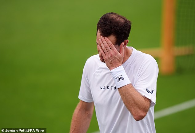 Mail Sport understands Murray is 'so disappointed' to miss out on a final Wimbledon match