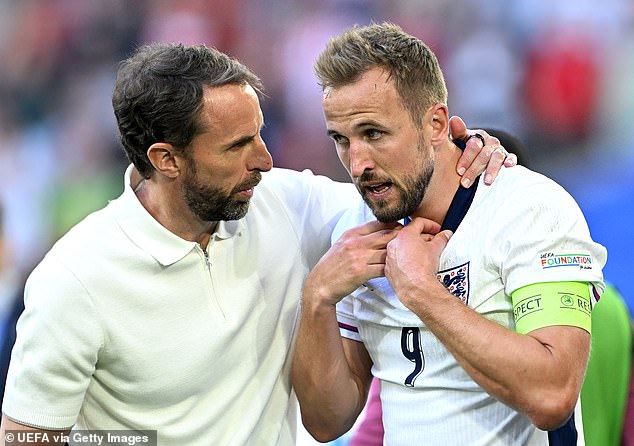 England manager Southgate had no option but to remove the forward from the match