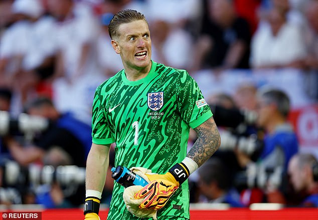 Pickford's homework payed off as he dove right for two of the four penalties he faced