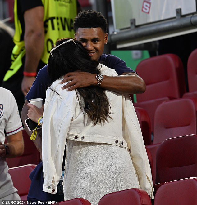 Ollie Watkins embraced gorgeous girlfriend Ellie Alderson