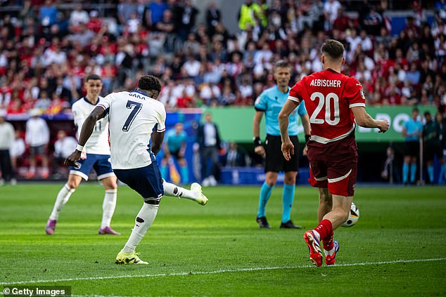 Arsenal Star Saka's goal in the 80th minute sent the game to extra time as both sides fought for a chance to play either the Netherlands or Turkey for a place in the final