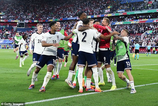 England booked their place in the Euro 2024 semi-finals after beating Switzerland on Saturday