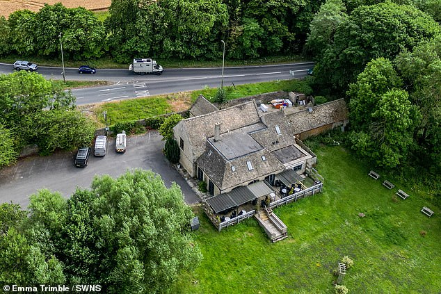 Clarkson has  bought the freehold to the pub which means it isn't tied to a brewery, so he can realise his dream of selling his own beer made on his Diddly Squat farm 10 miles away