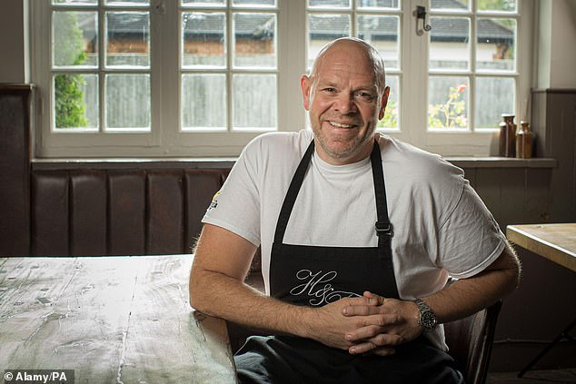 Celebrity chef Tom Kerridge (pictured) warned Clarkson it was 'very, very difficult' to run a pub