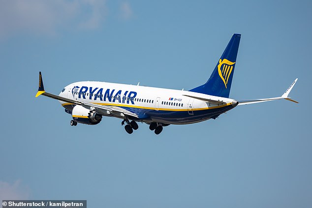 In a statement to MailOnline, Ryanair confirmed the series of events and apologised for the 'diversion and subsequent delay caused by a small group of disruptive passengers'