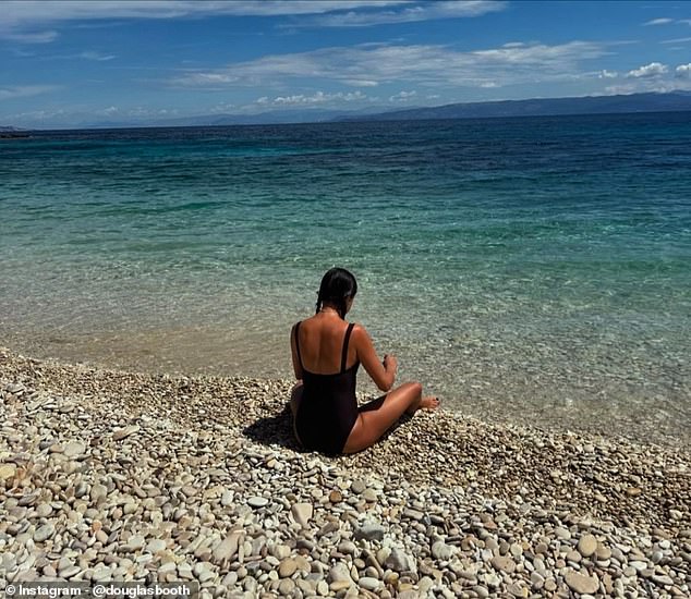 A final shot of Bel saw her examine one of the millions of stones that made up Paxos's beaches as she faced the sea