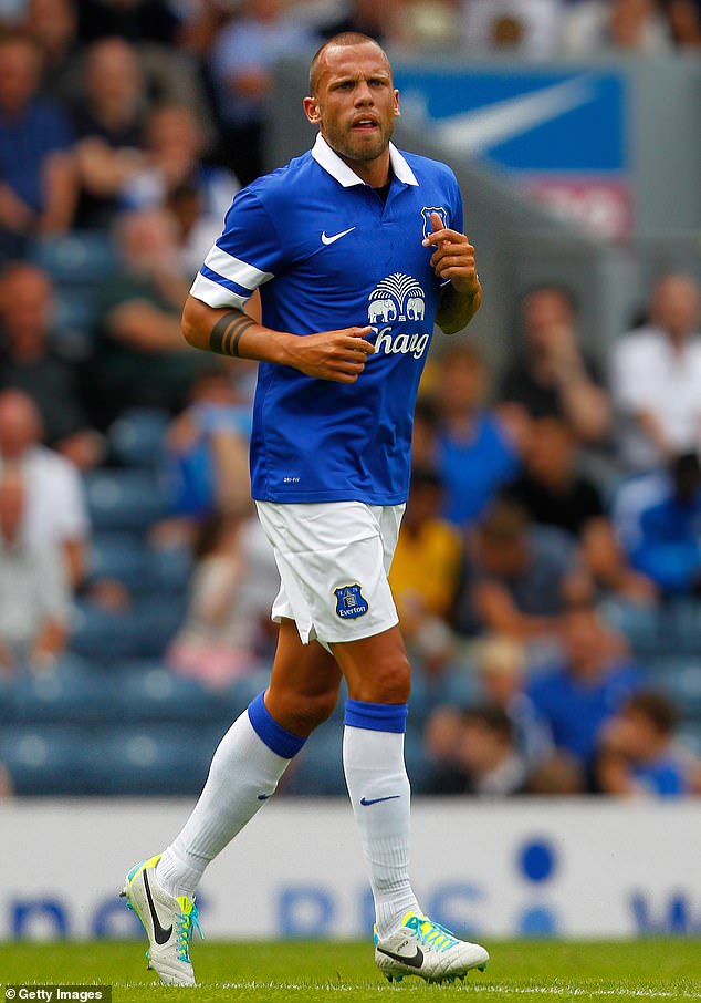 Heitinga made 140 appearances for the Toffees in all competitions between 2009 and 2014
