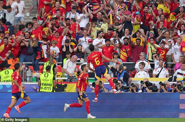 Spain (pictured), the Netherlands and France join England in the semi-finals of the tournament