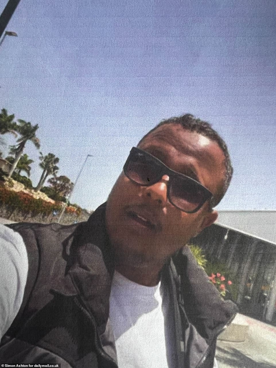 The former Metropolitan Police officer told MailOnline: 'In the last 24 hours I have spoken in detail with Ayub Qassim (pictured), who is also known as Johnny Vegas. He told me he was on the [Veronicas] strip in Playa de las Americas and said that Jay wanted to carry on partying and that he hadn't anywhere to stay, so he [Qassim] invited him back to his rental. In the car they played music all the way, they stopped once to get a can of fizzy drink, and there was three of them in the car, Jay in the back and Qassim's friend in the front. Once at the property, his friend opened the door, and went to the left and went straight to sleep. Jay walked in, Qassim walked in behind him, went upstairs, and got him a red blanket.'